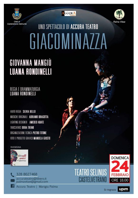 Luana Rondinelli Al Teatro Selinus Con Giacominazza