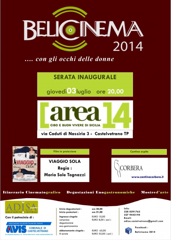 Belicinema_locandina INAUGURAZIONE