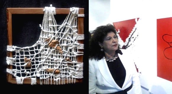 Le opere dell'artista Lia Calamia si fermano a Berlino